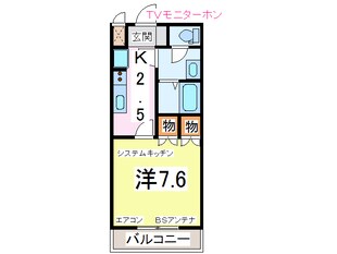 袖ケ浦駅 徒歩12分 1階の物件間取画像